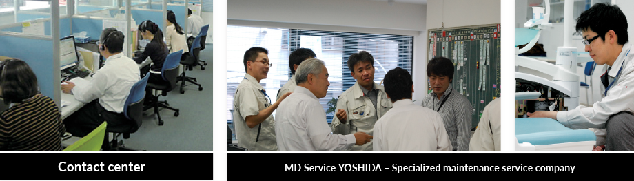 ・Contact center MD Service YOSHIDA ? Specialized maintenance service company