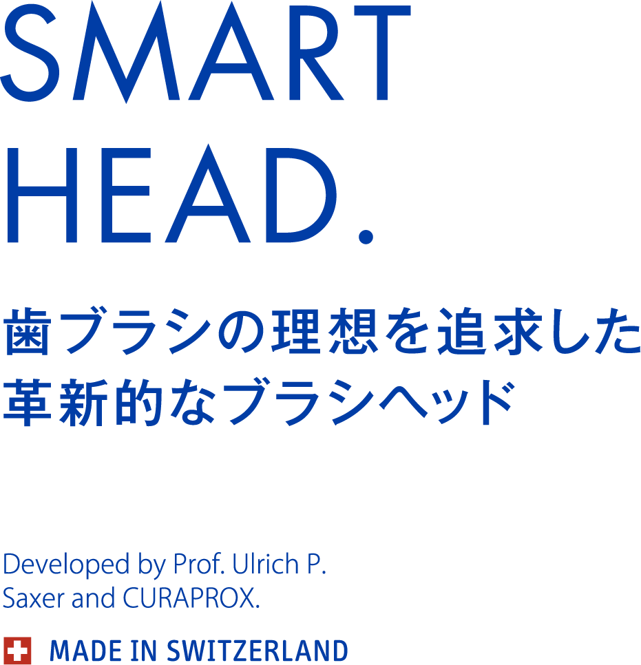 SMARTHEAD歯ブラシの理想を追求した革新的なブラシヘッド